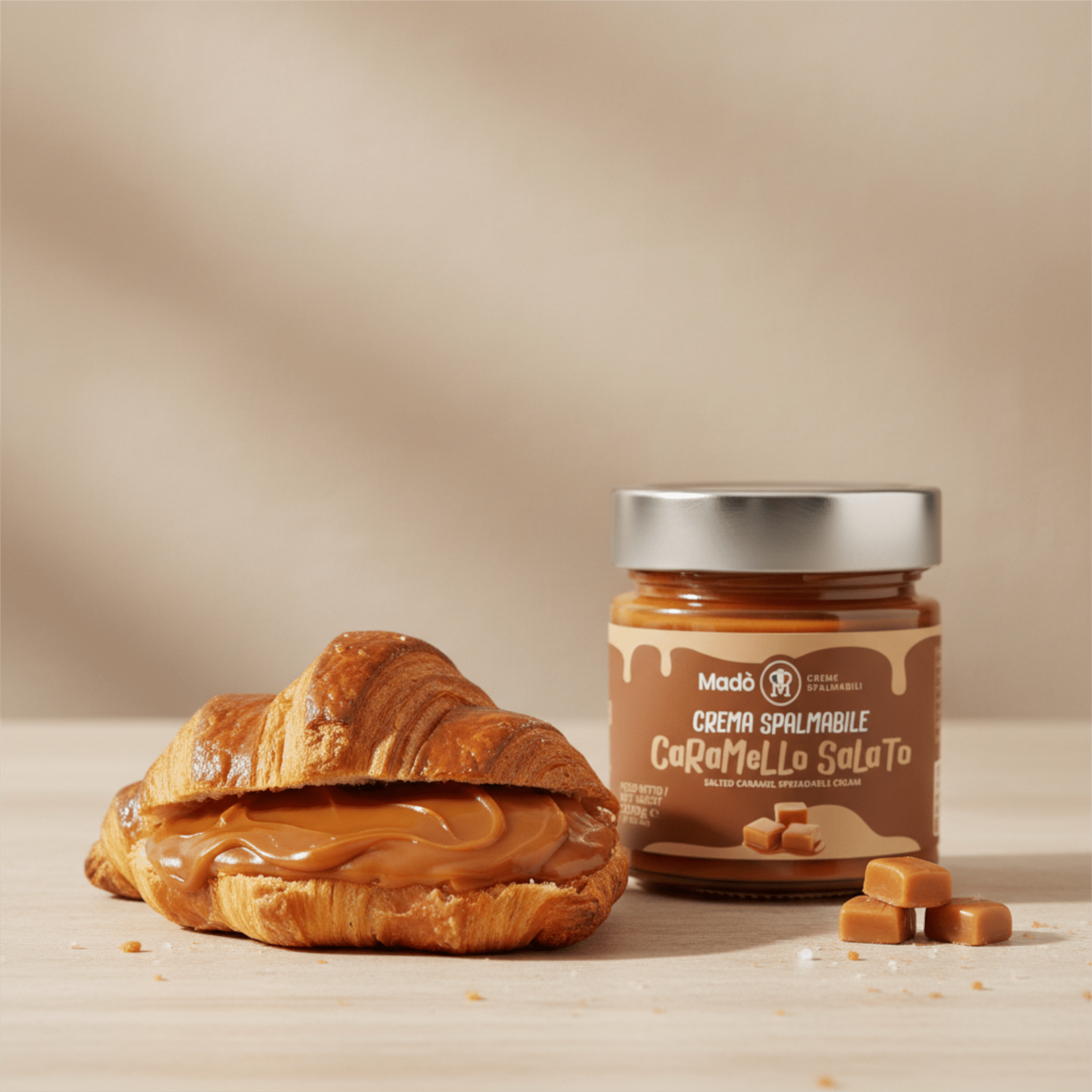Crema spalmabile "Caramello salato" - Madò Creme