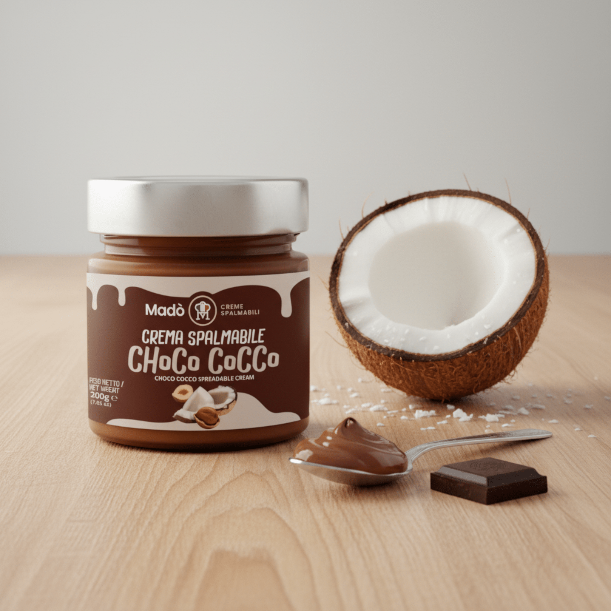 Crema spalmabile "Choco Cocco" - Madò Creme