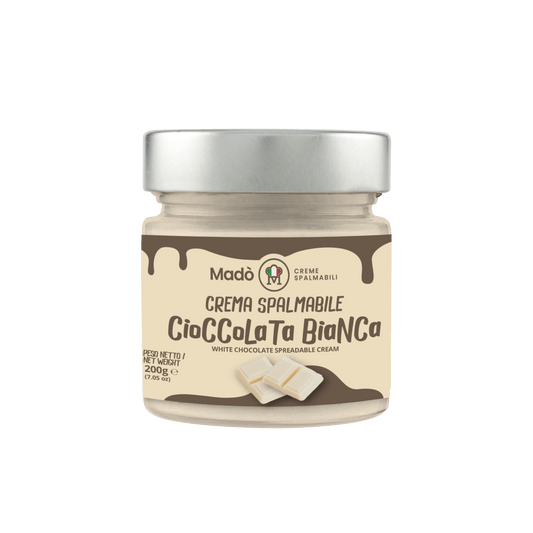 Crema spalmabile "Cioccolata bianca" - Madò Creme