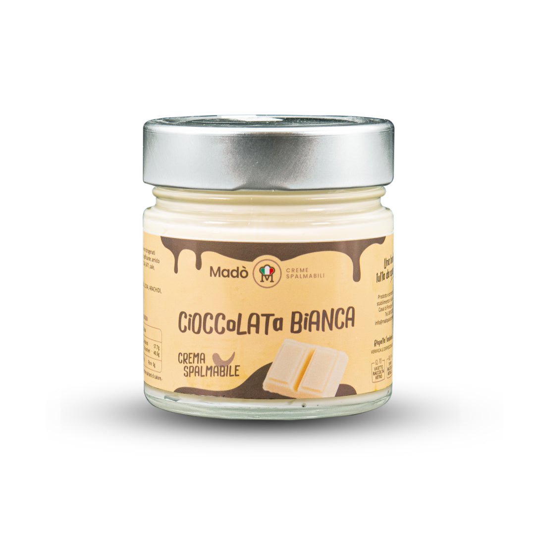 Crema spalmabile "Cioccolata bianca" - Madò Creme