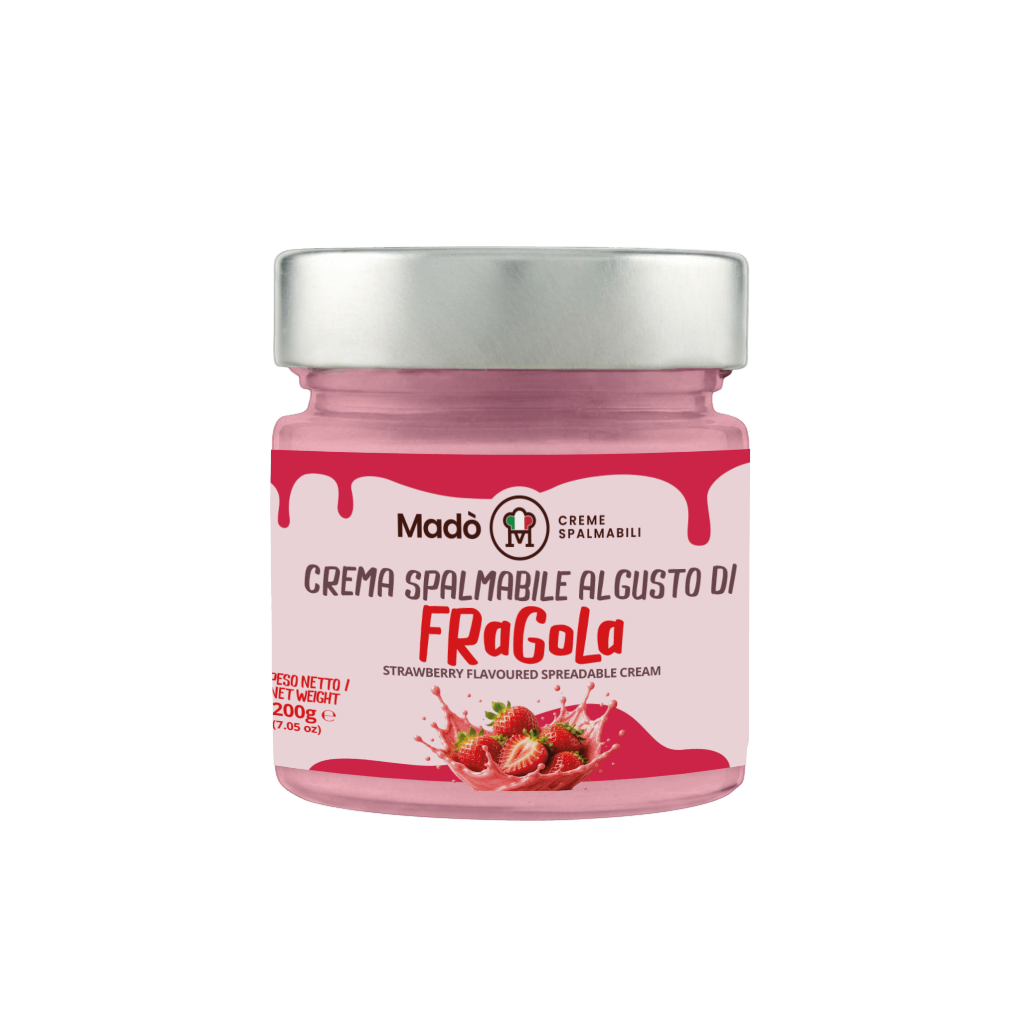 Crema spalmabile "Fragola" - Madò Creme