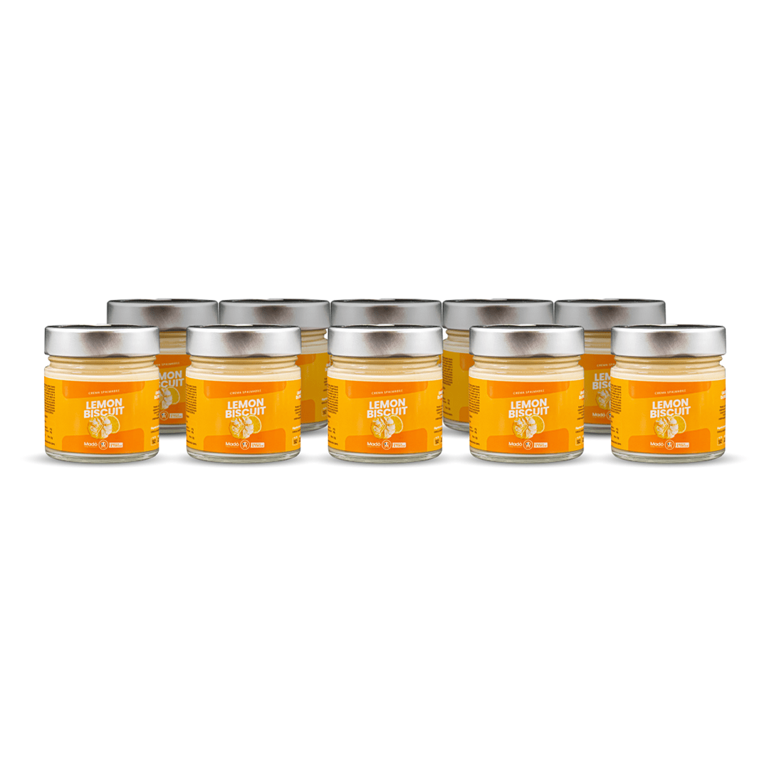 Crema spalmabile "Lemon Biscuit" - Madò Creme