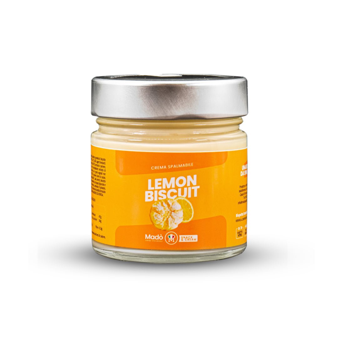 Crema spalmabile "Lemon Biscuit" - Madò Creme