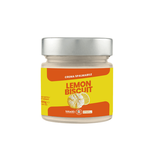 Crema spalmabile "Lemon Biscuit" - Madò Creme
