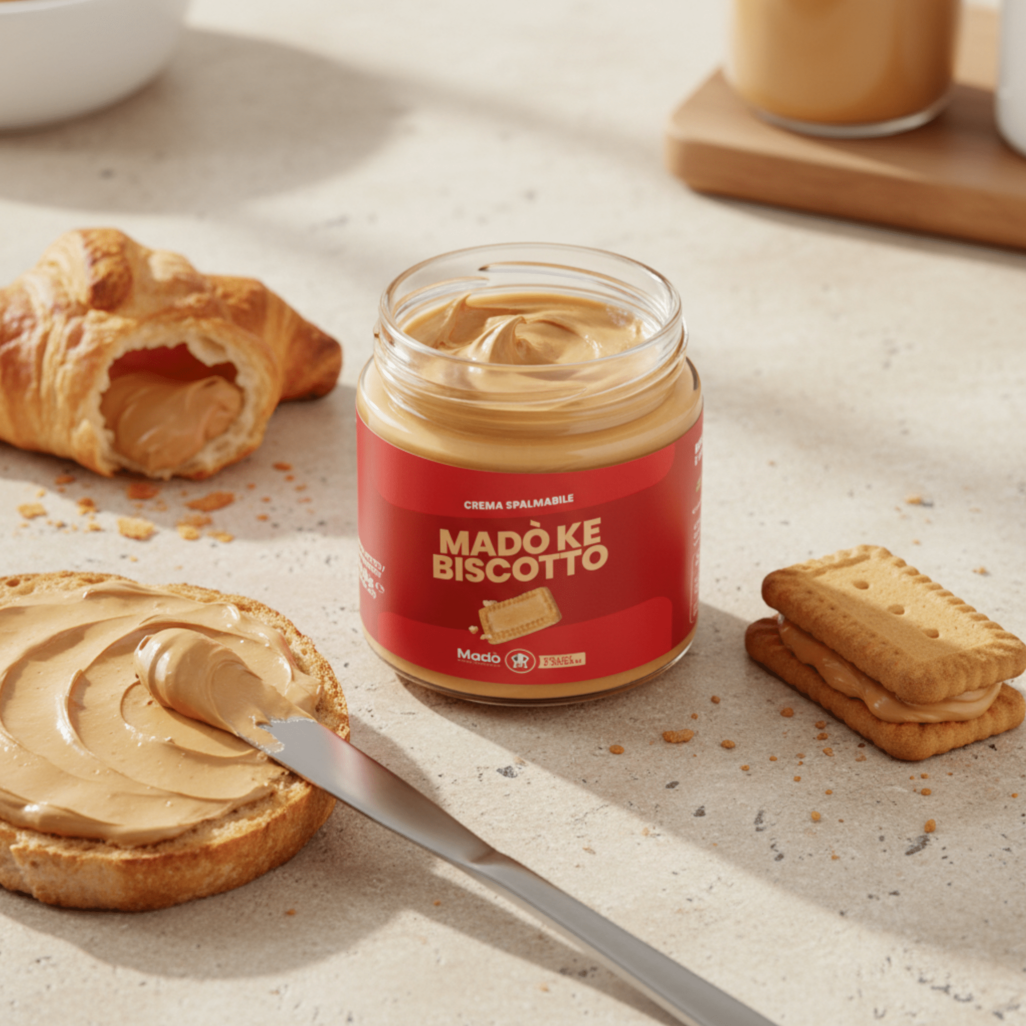 Crema spalmabile "Madò Ke Biscotto" - Madò Creme
