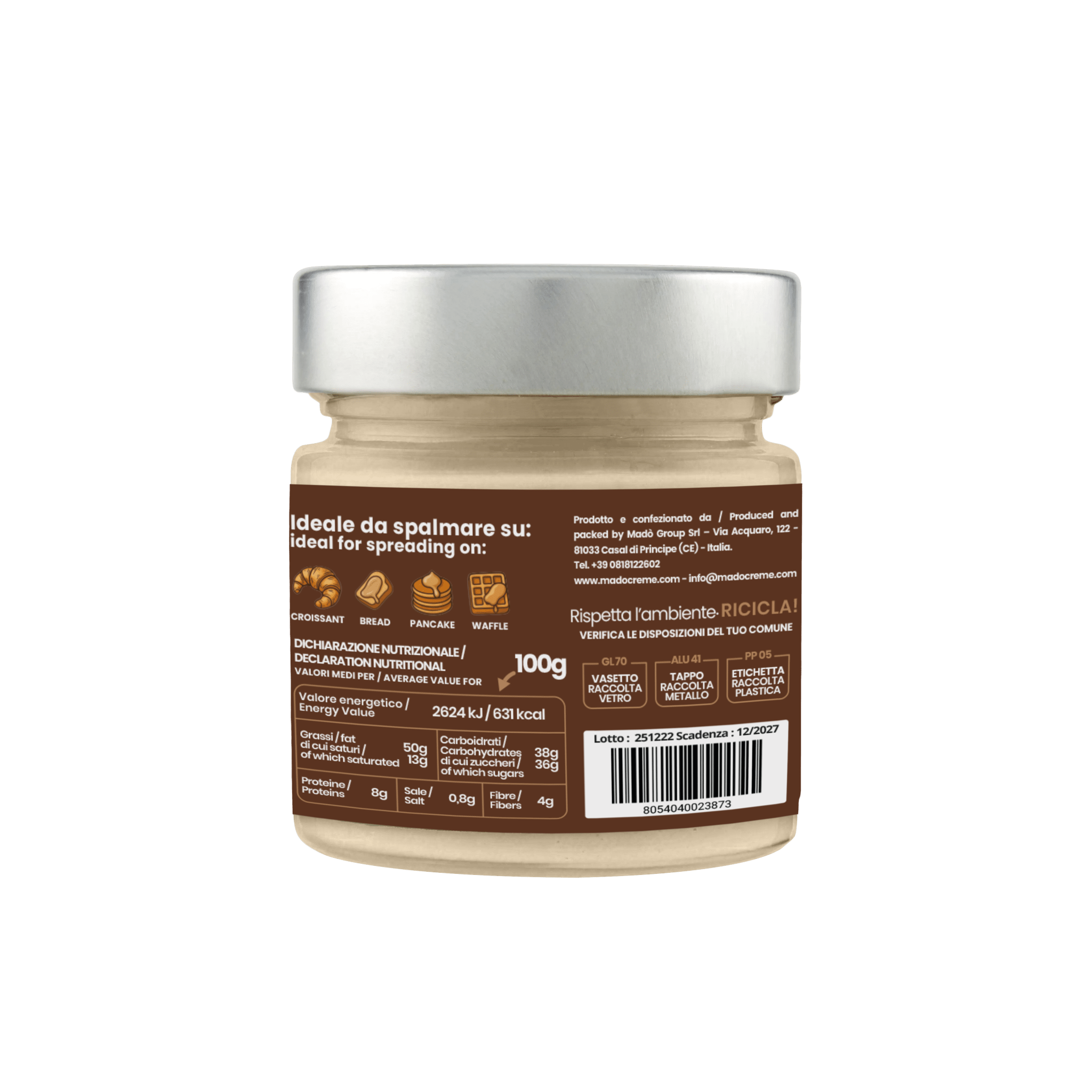 Crema spalmabile "Mado Ke Buena Cocco" - Madò Creme