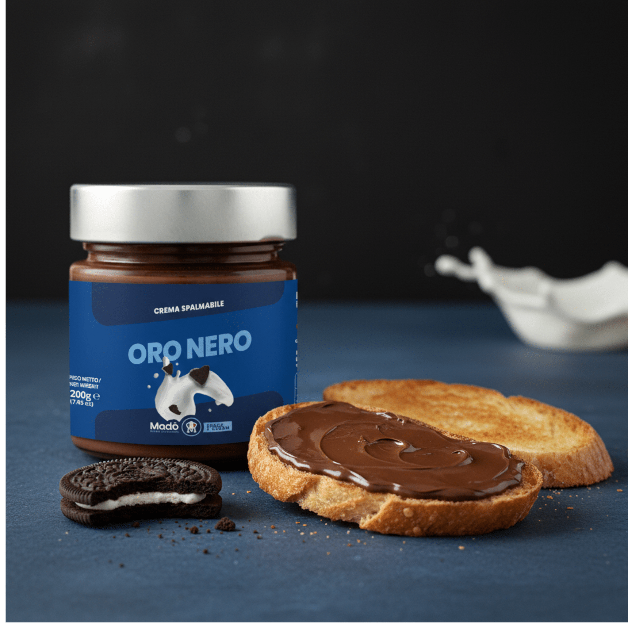 Crema spalmabile "Oro Nero" - Madò Creme