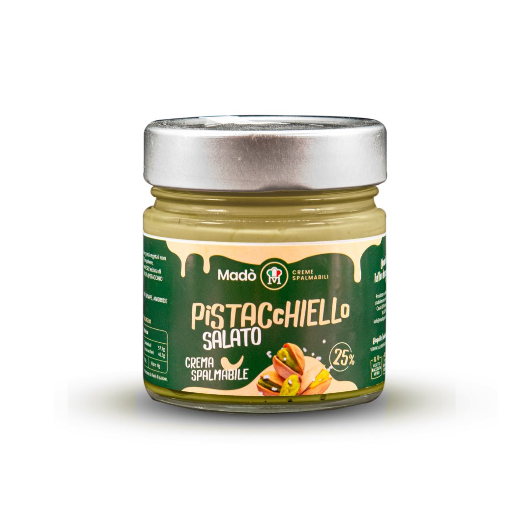 Crema spalmabile "Pistacchiello Salato 25%" - Madò Creme