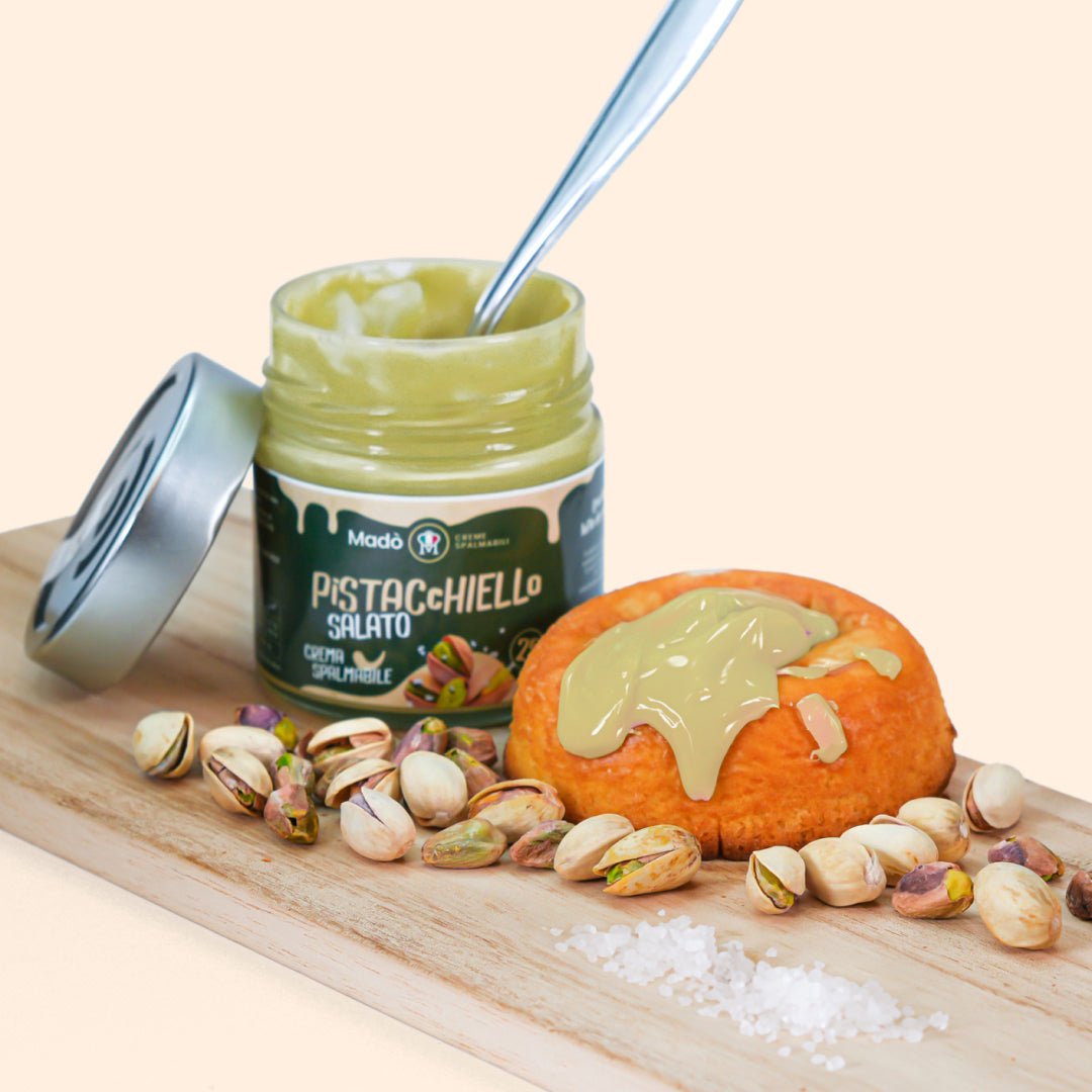 Crema spalmabile "Pistacchiello Salato 25%" - Madò Creme