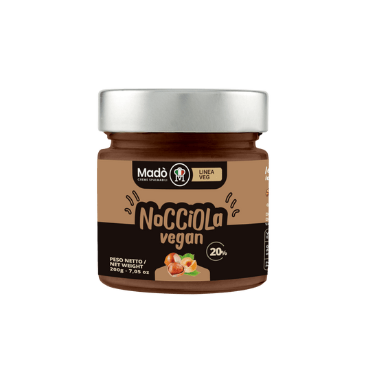 Crema spalmabile Vegana di Nocciole 20% - Madò Creme