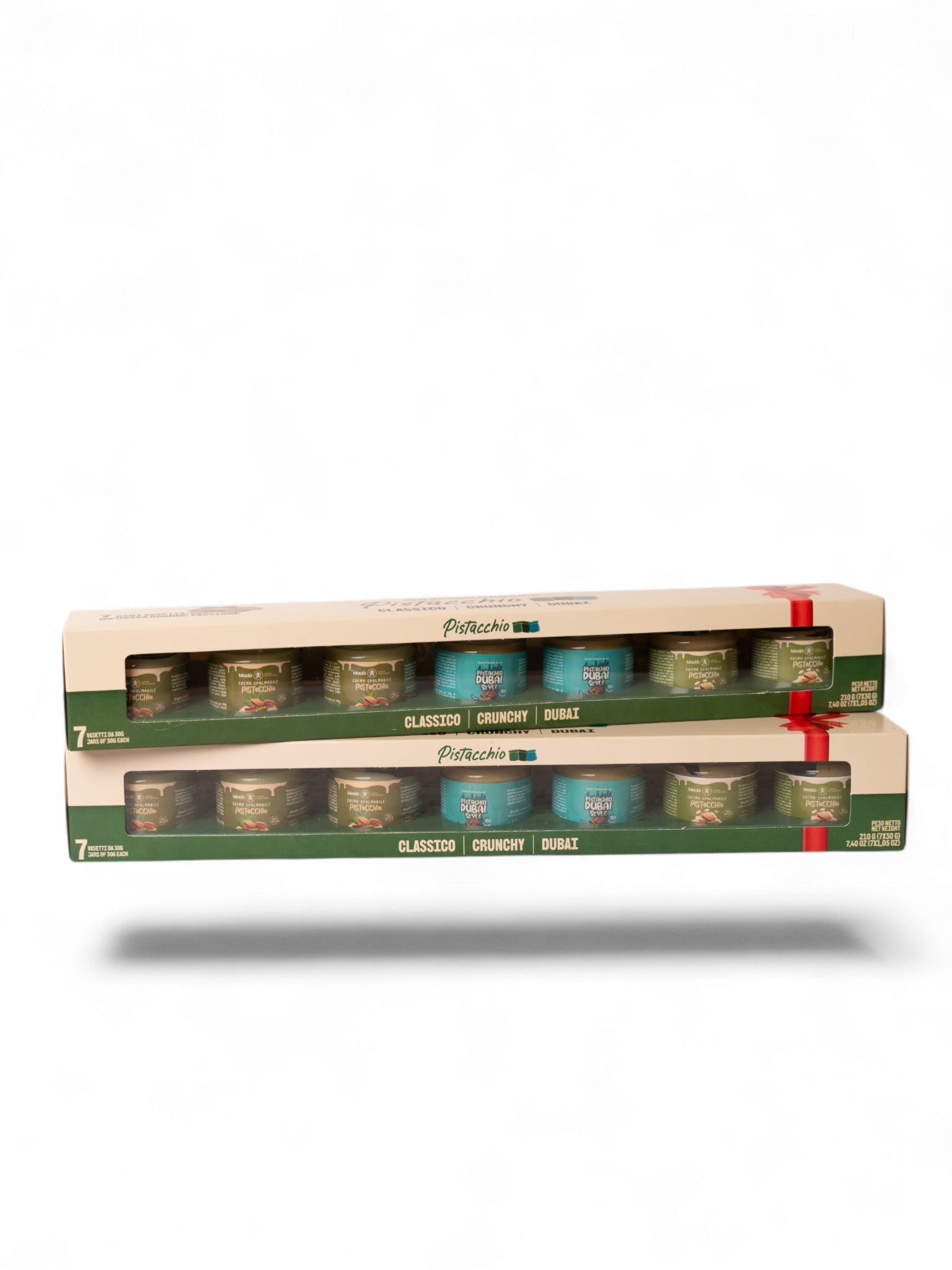 Kit da 7 "Pistacchio" - 7 mini vasetti da 30g - Madò Creme