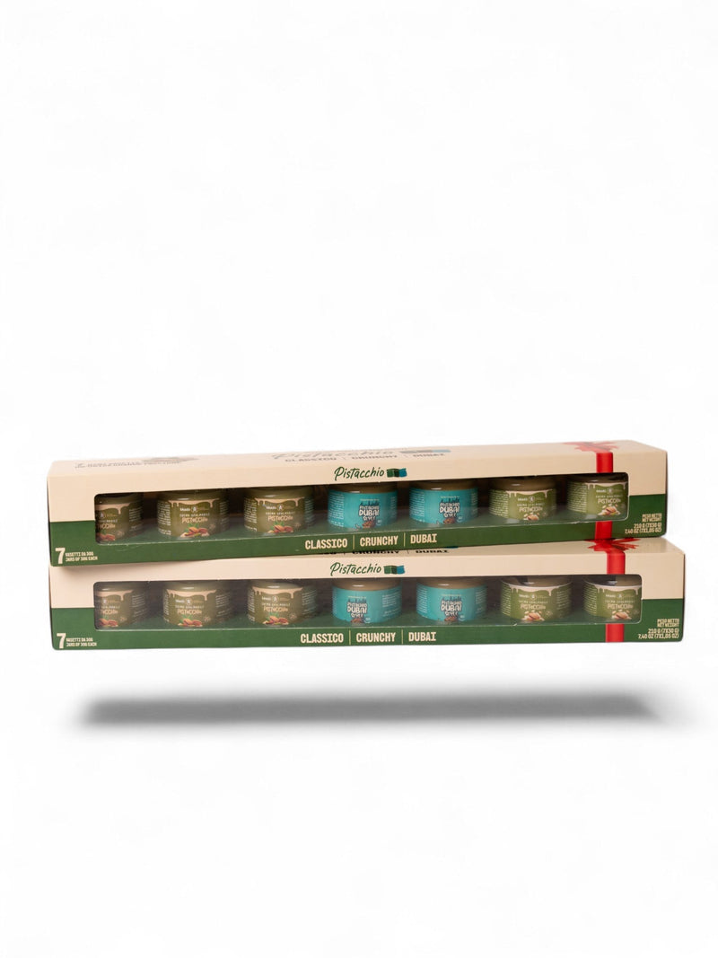 Kit da 7 "Pistacchio" - 7 mini vasetti da 30g - Madò Creme