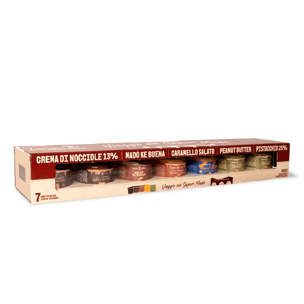 Kit da 7 "Viaggio Madò" - 7 mini vasetti da 30g - Madò Creme