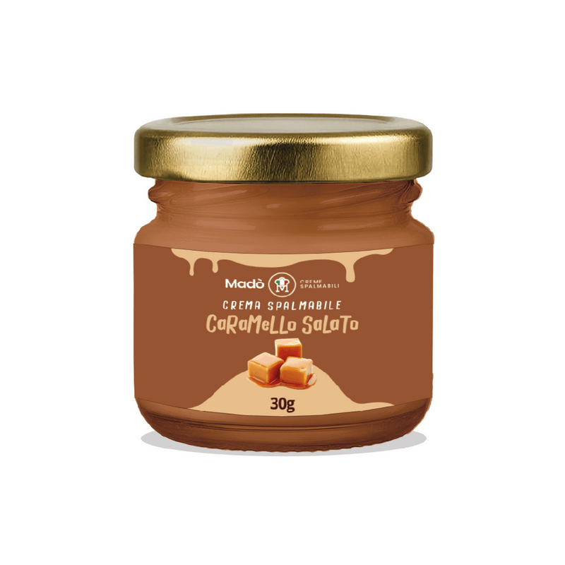 Mini vasetto crema spalmabile "Caramello salato" - Madò Creme