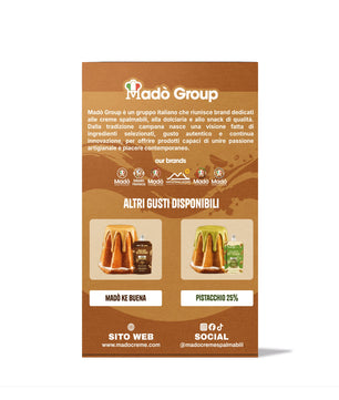 Pandoro Classico Madò con Bustina di Crema al Caramello Salato - Madò Creme