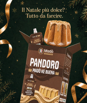 Pandoro Classico Madò con Bustina di Crema Ke Buena - Madò Creme