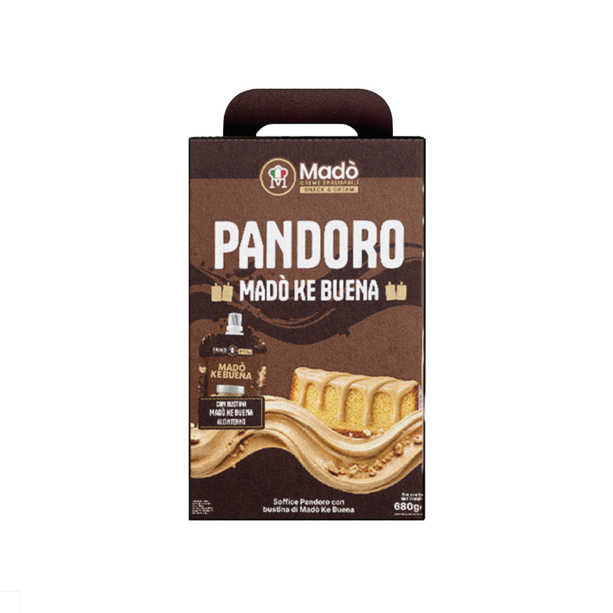 Pandoro Classico Madò con Bustina di Crema Ke Buena - Madò Creme