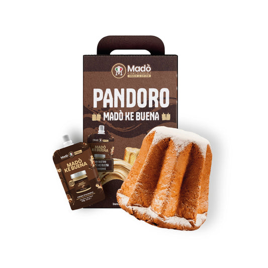Pandoro Classico Madò con Bustina di Crema Ke Buena - Madò Creme