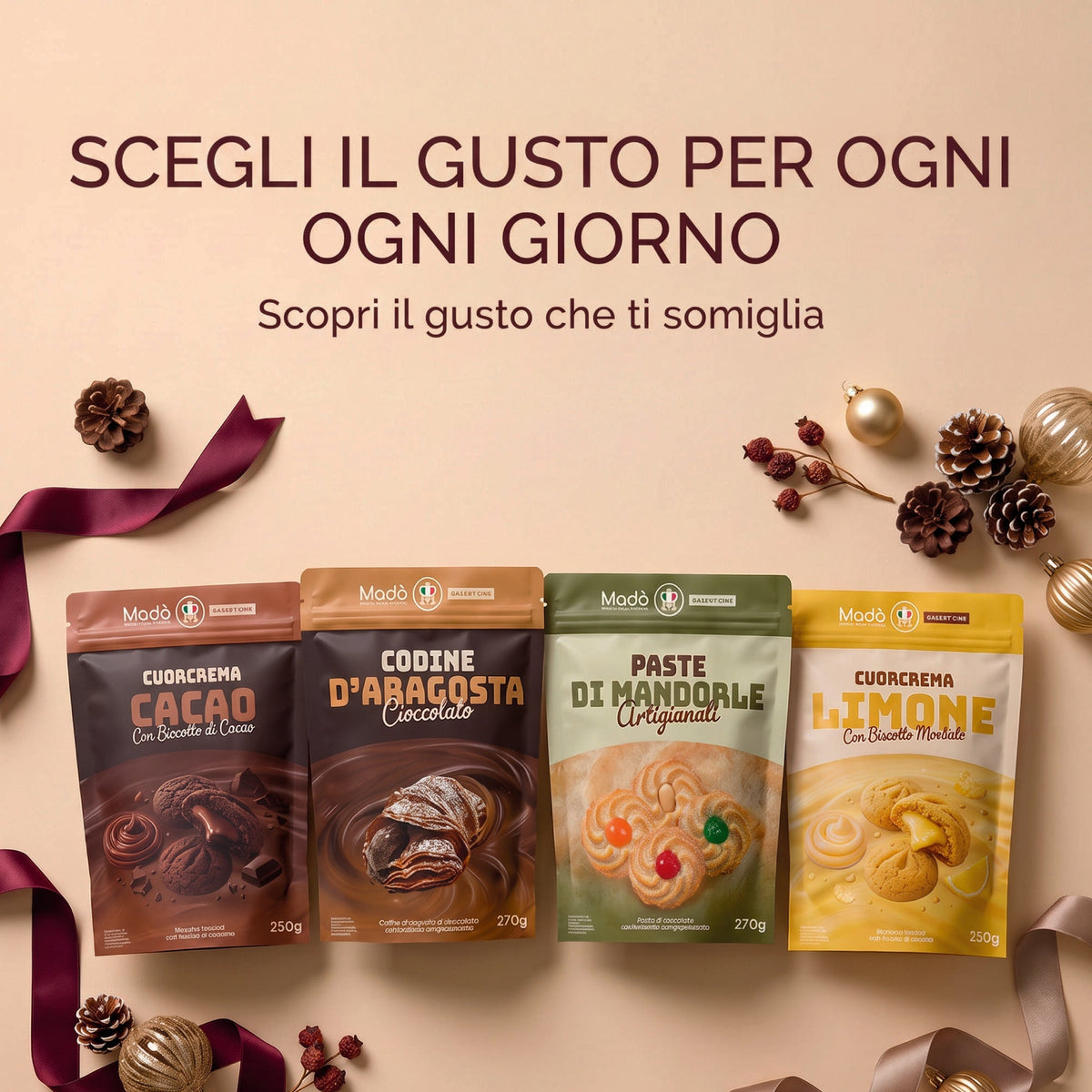 Paste di Mandorle – 270 g - Madò Creme