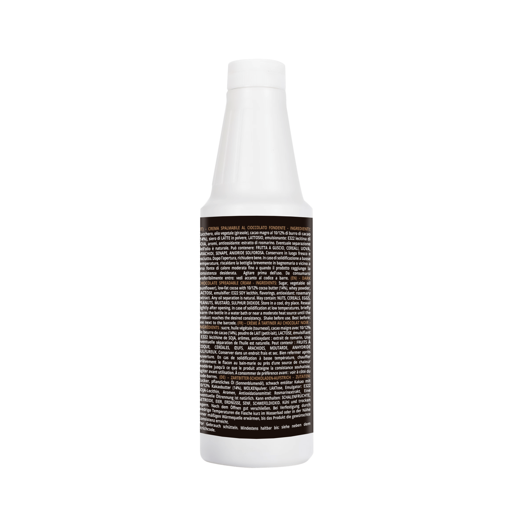 Topping di crema spalmabile "Cuore Fondente" - Madò Creme