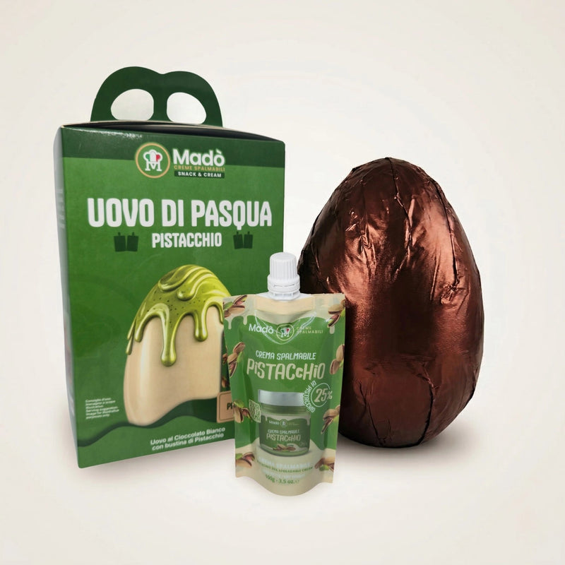 Uovo di Pasqua al Pistacchio - Madò Creme
